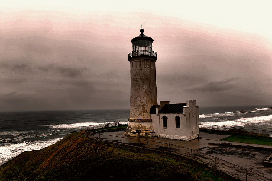 Cape Dissapointment Lighthouse Photograph by Jeff Swan