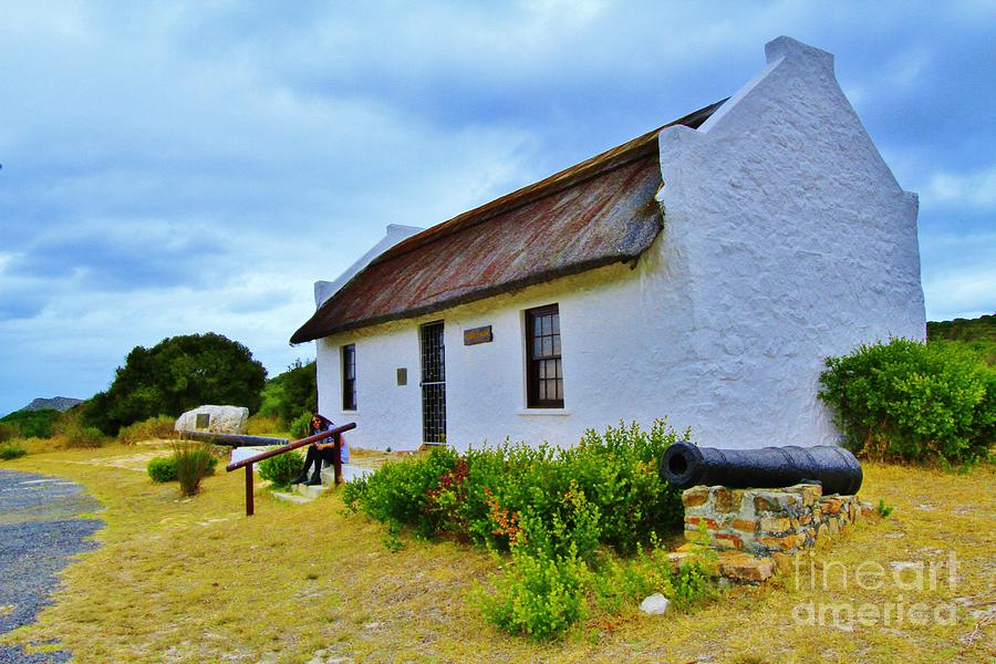 cape cottage blue