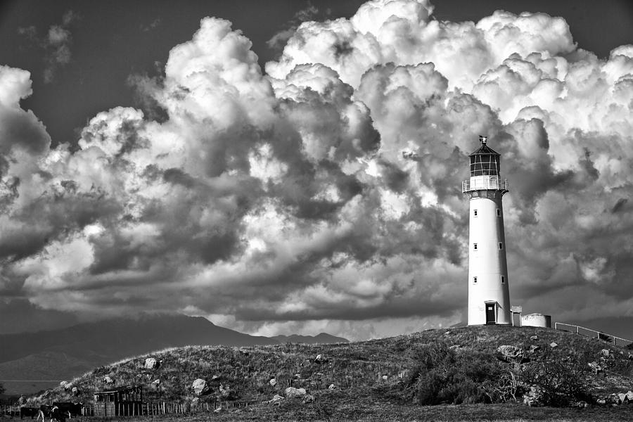 Architecture Photograph - Cape Egmont Storm 2 by Russ Dixon