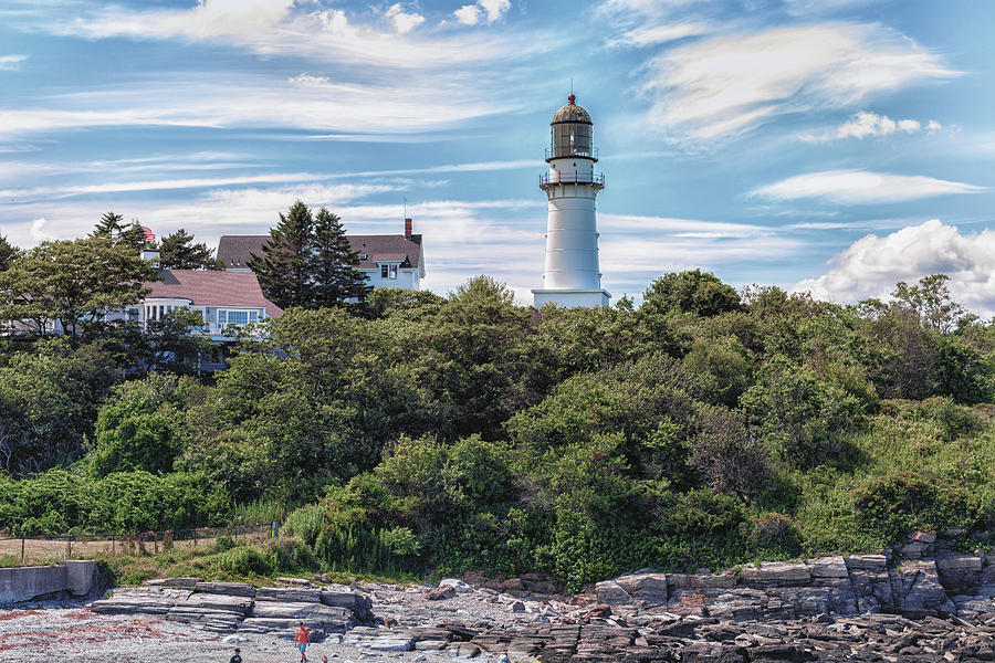 Cape Elizabeth Lighthouse Photograph by Brian MacLean