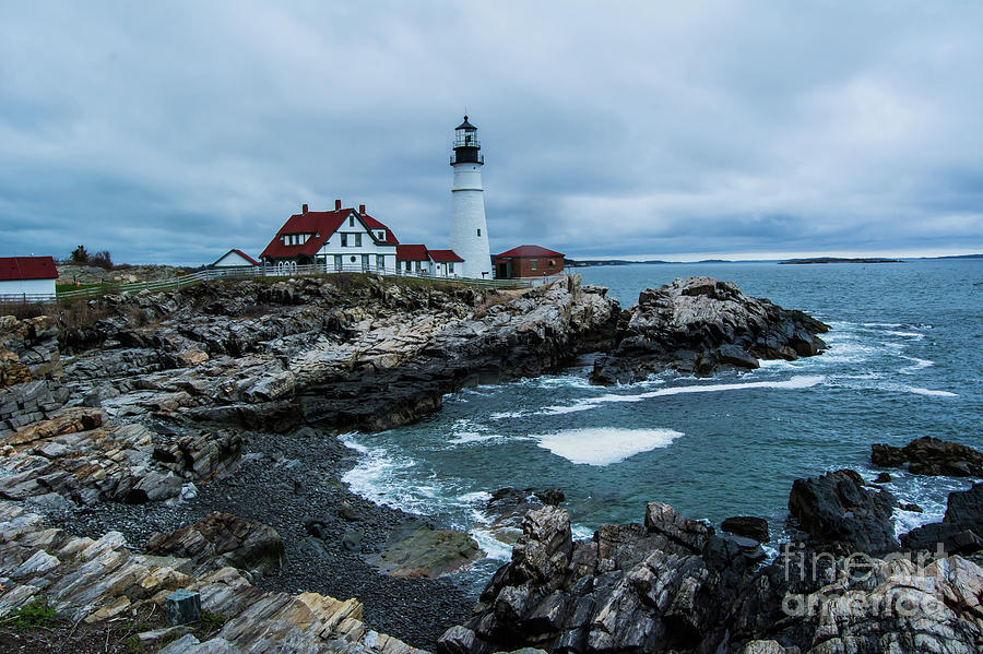 Cape Elizabeth Lighthouse Photograph by John Greco