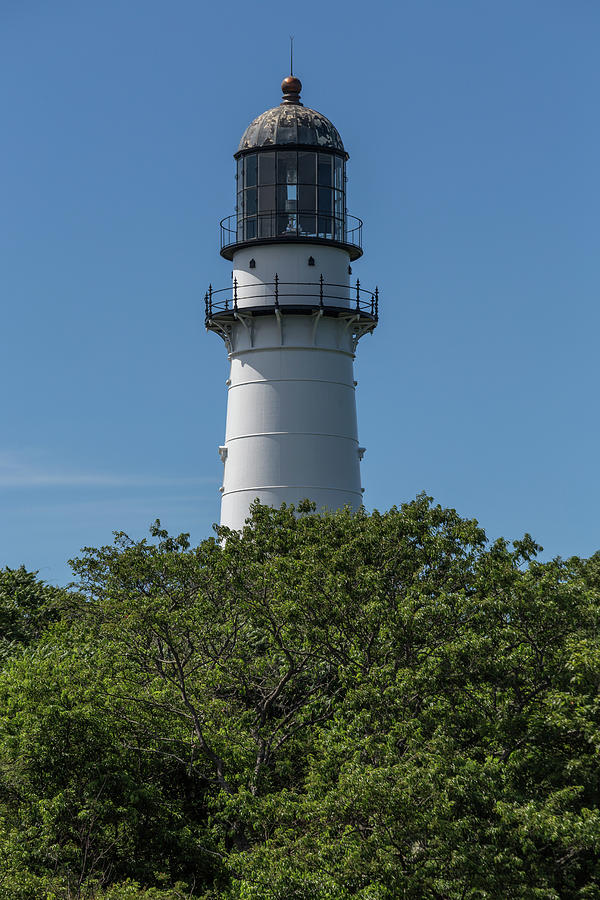 Cape Elizabeth Lighthouse Tower Photograph by Brian MacLean
