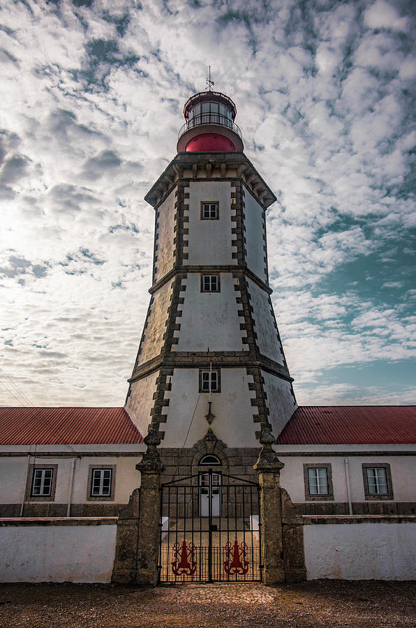 Cape Espichel Lighthouse Photograph by Carlos Caetano