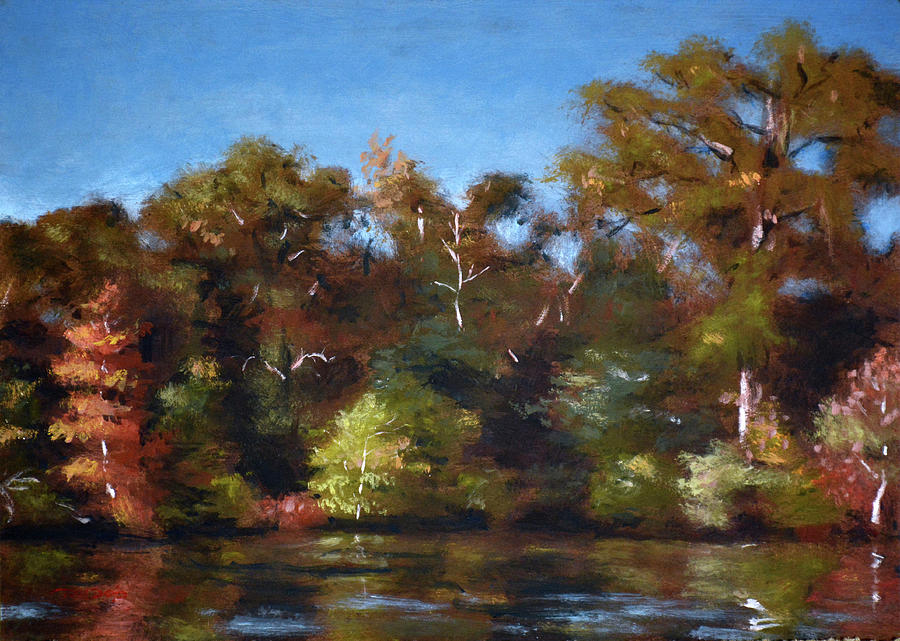 Fall Painting - Cape Fear From Walkerworld by Christopher Reid