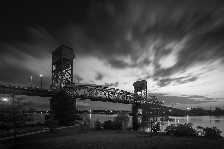 Cape Fear Memorial Bridge Photograph by Nick Noble