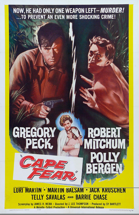 Cape Fear Retro Movie Poster Photograph by Retro Photography Archive ...