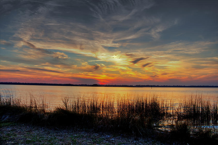 Cape Fear Sunset Return Photograph by Phil Mancuso