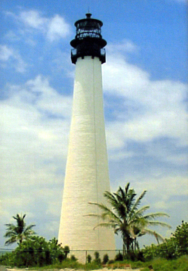 Cape Florida Lighthouse Photograph by Frederic Kohli