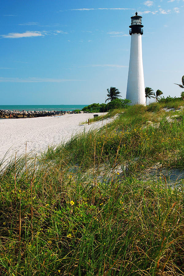 Cape Florida Lighthouse Photograph by James Kirkikis