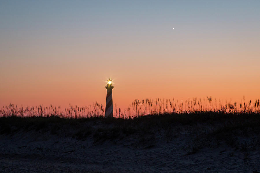Cape Hatteras At Sunset Photograph