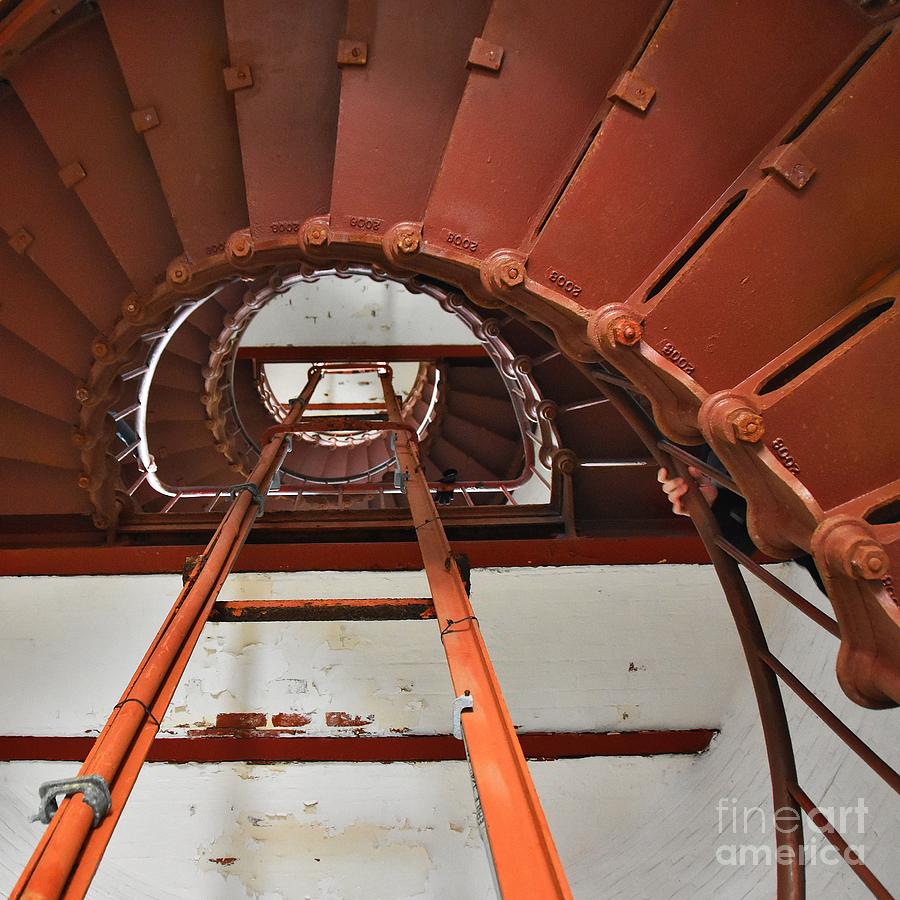 Cape Hatteras Spiral Staircase Photograph by Scott Cameron