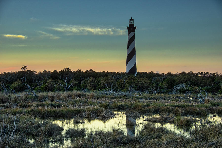 Cape Hatteras Sunset Photograph by Donald Brown
