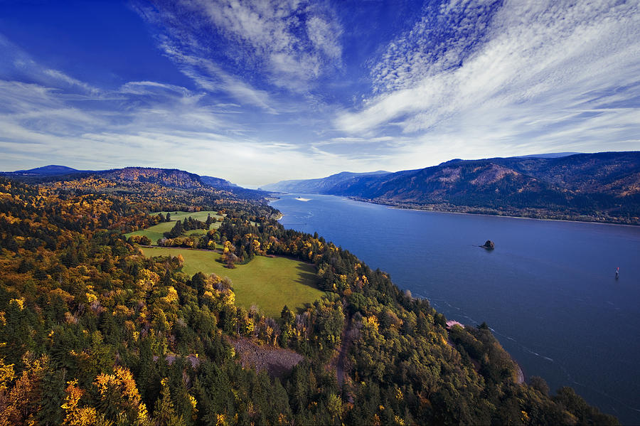 Cape Horn Fall View Photograph by John Christopher