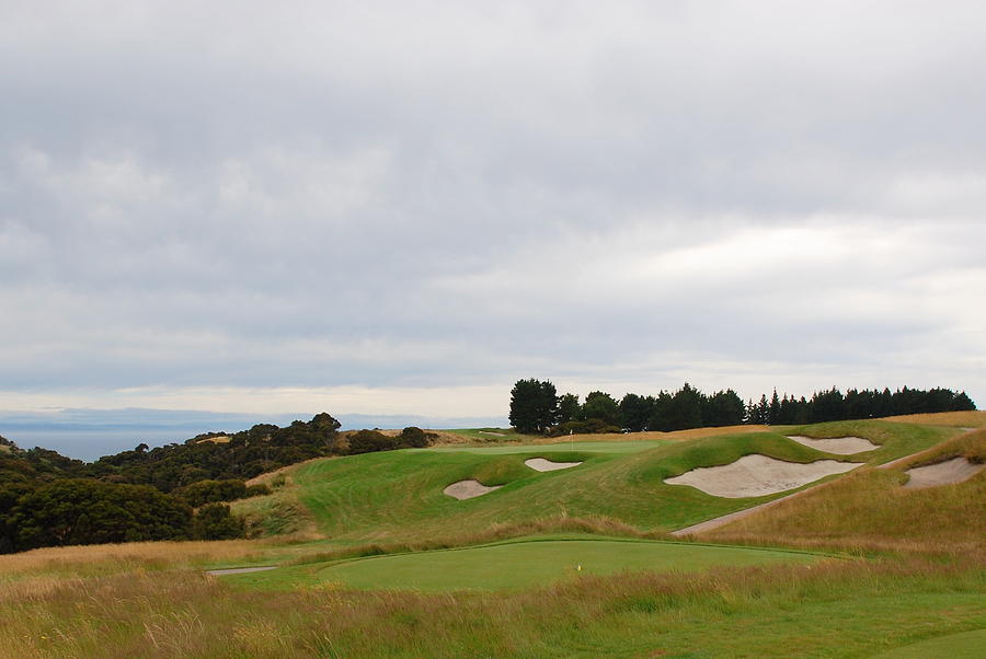 Cape Kidnappers  2 Golf Course New Zealand  Photograph by Jan Daniels
