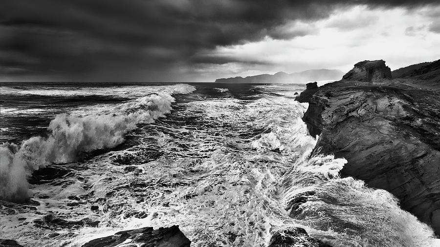 Cape Kiwanda Storm Photograph by John Christopher