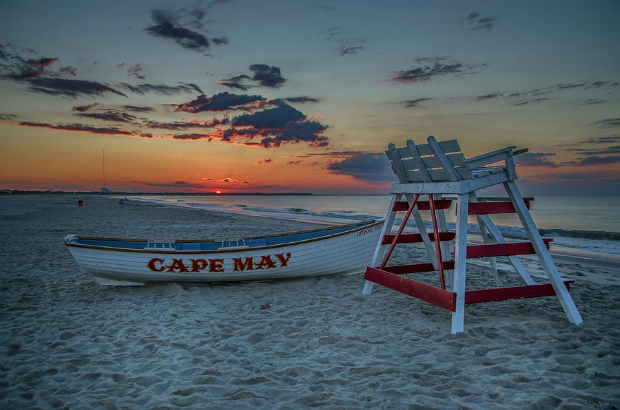 Cape Photograph - Cape May at Sunrise - Cape May New Jersey by Bill Cannon