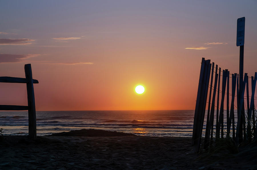Beach Photograph - Cape May - Beach Day - Sunrise by Bill Cannon