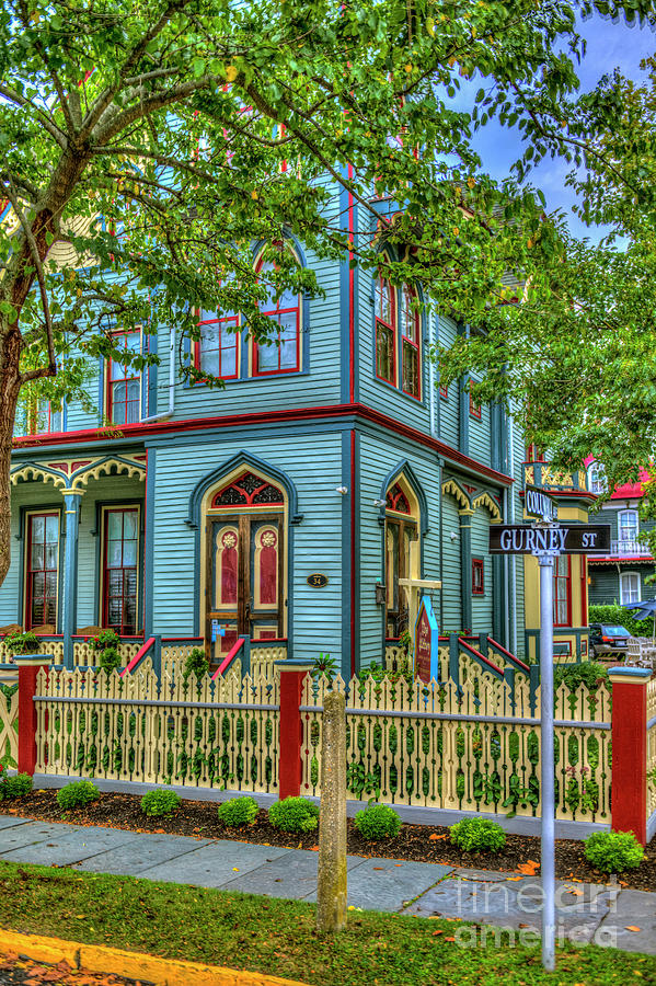 Cape May Beautiful Victorian Homes Photograph by David Zanzinger