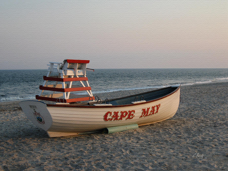 Cape May Calm Photograph by Gordon Beck