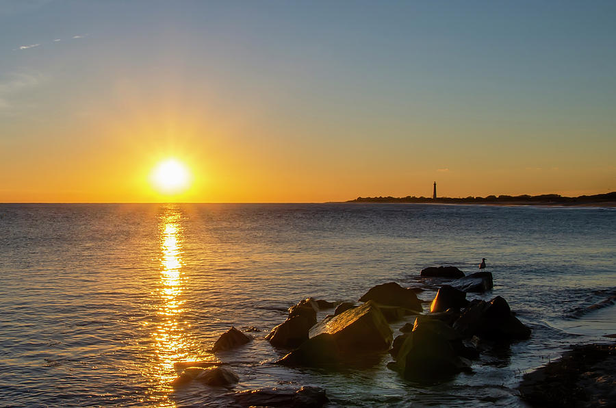 Cape May Cove at Sunset  Photograph by Bill Cannon