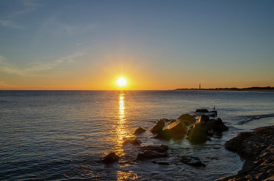 Cape May Cove at Sunset - New Jersey Photograph by Bill Cannon