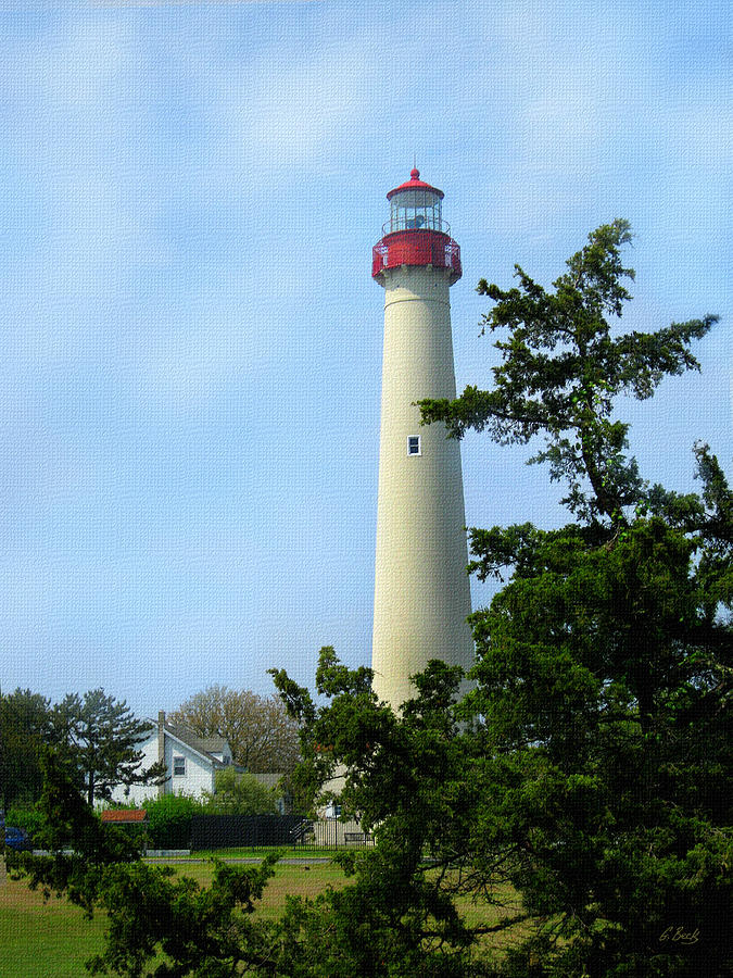 Cape May Light Photograph by Gordon Beck
