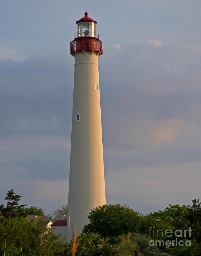 Cape May Lighthouse Photograph by Robert Pilkington