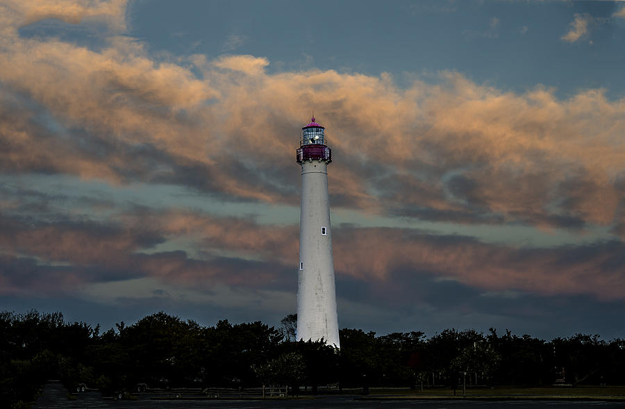 Cape May Lighthouse Photograph by William Bitman