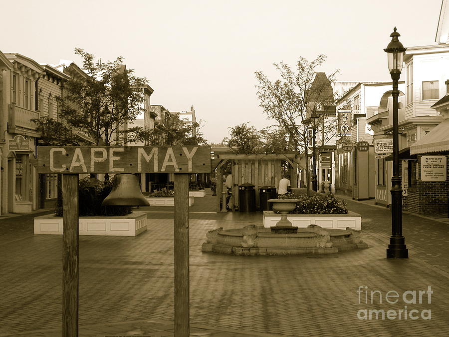 Cape May Mall Photograph by Paul Leskowicz - Fine Art America