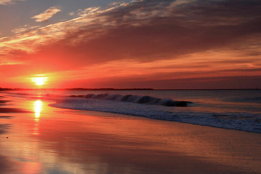 Cape May NJ sunrise THE NEXT MORNING AFTER THE STORM Photograph by ...