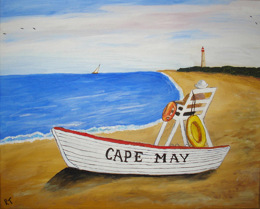 Cape May Painting by Rita Tortorelli
