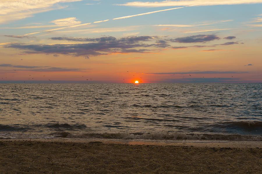 Cape May Sunset Photograph by Mark Rogers