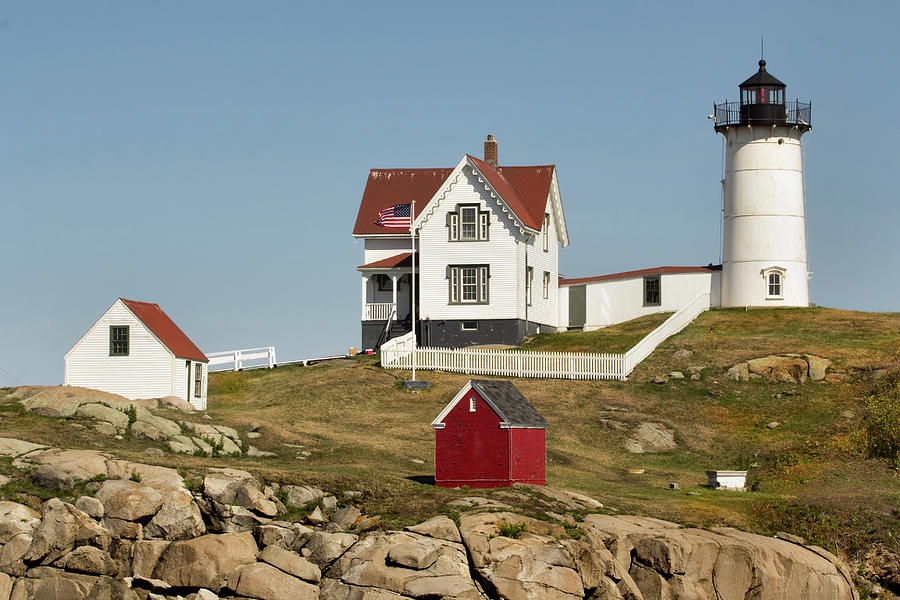 Cape Neddick Photograph by Carl Chalupa - Pixels