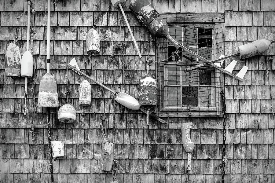 Cape Neddick Lobster Pound Window Photograph by Dawna Moore Photography