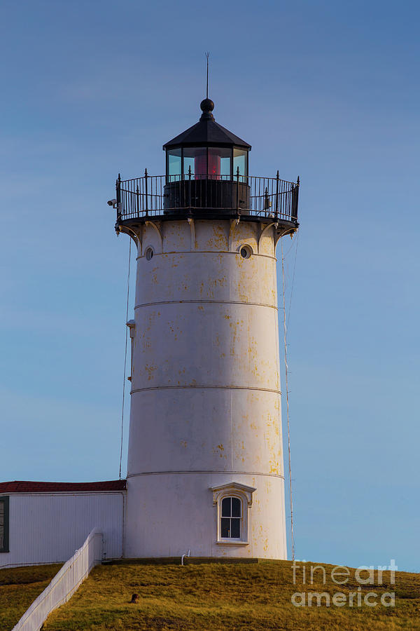 Cape Neddick Nubble Lighthouse Photograph by Edward Fielding