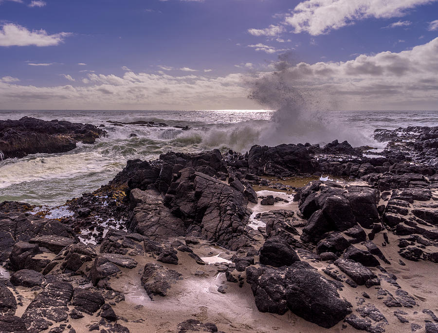 Seascape Photograph - Cape Perpetua by Darrell OSullivan