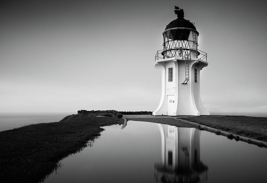 Black And White Photograph - Cape Regina by Tim Booth