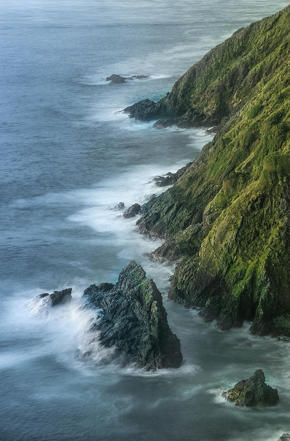 Cape Reinga cliffs Photograph by Martin Capek