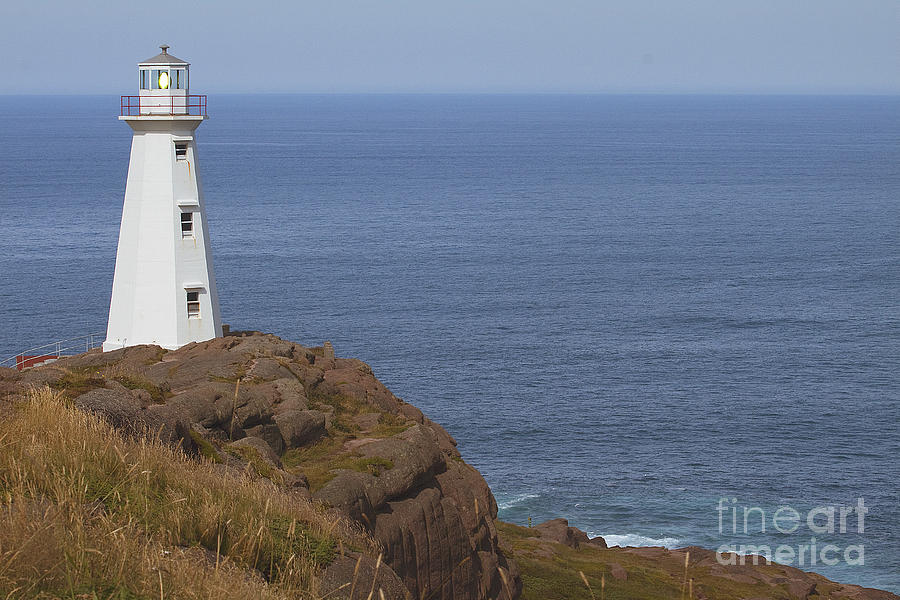Lighthouse Photograph - Cape Spear by Eunice Gibb