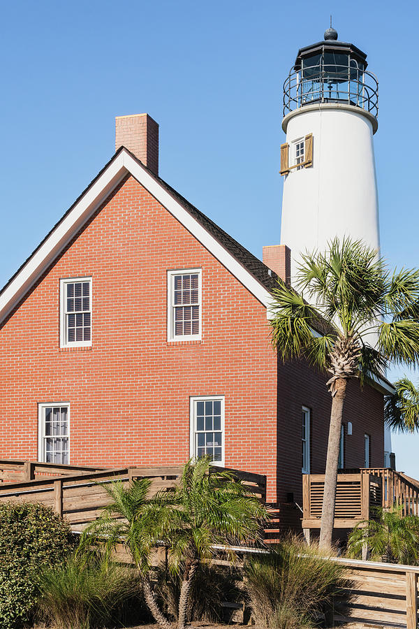 Cape St. George Lighthouse, Cape St. George Island, Florida Photograph by Dawna Moore Photography