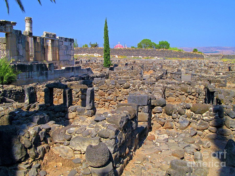 Capernaum Holy Ground Photograph by Nieves Nitta