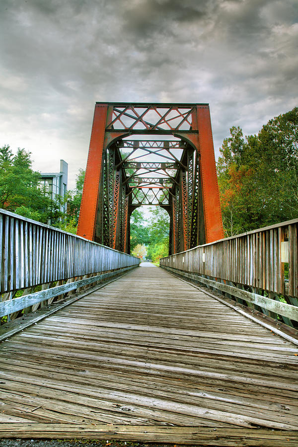 Transportation Photograph - Caperton Trail and Bridge by Steven Ainsworth