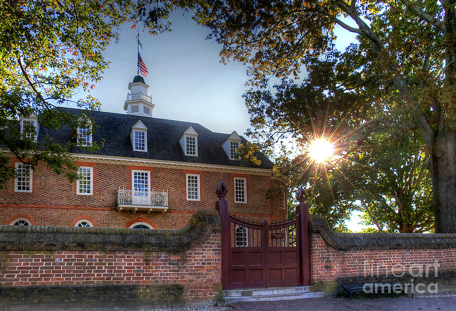 Capital Morning Colonial Williamsburg Photograph by Karen Jorstad