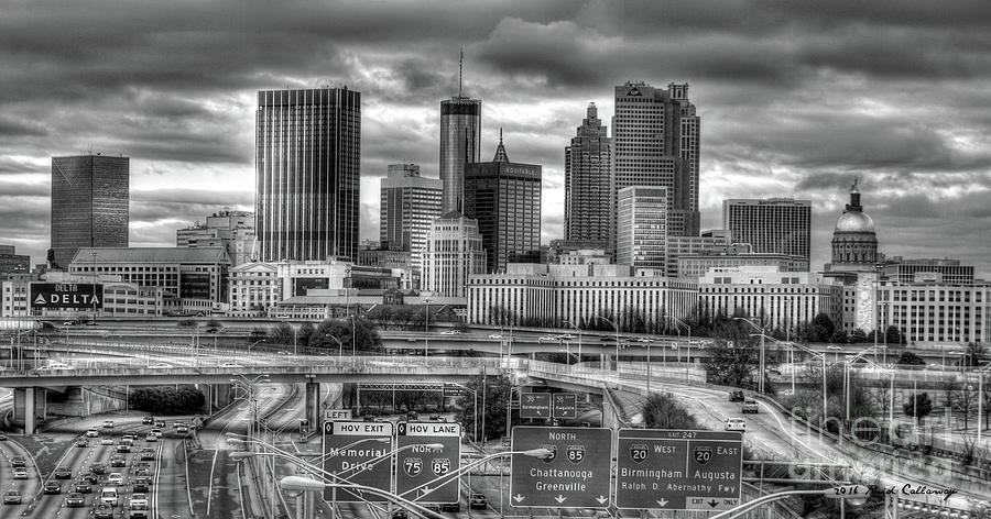 Capital Of The South Atlanta Georgia Art Photograph by Reid Callaway