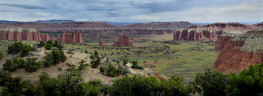 Landscape Photograph - Capital Reef-Cathedral Valley 22 by JustJeffAz Photography