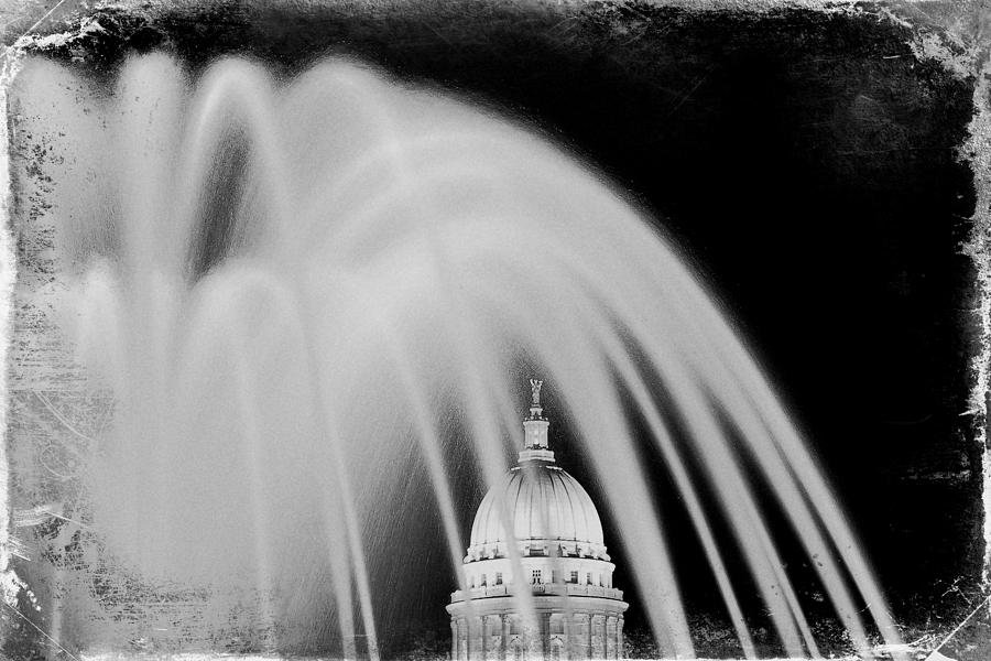 Capital Stained Photograph by Todd Klassy