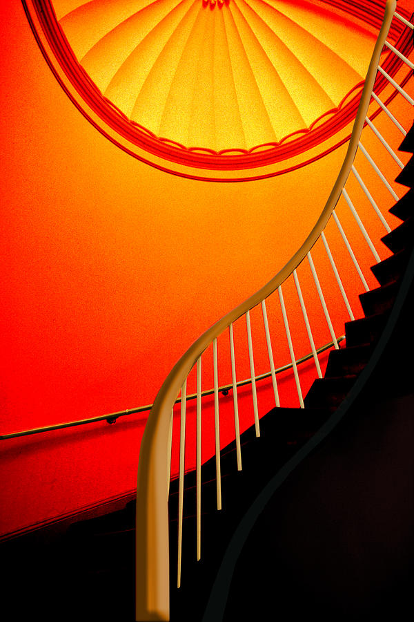 Capital Stairs Photograph by Paul Wear