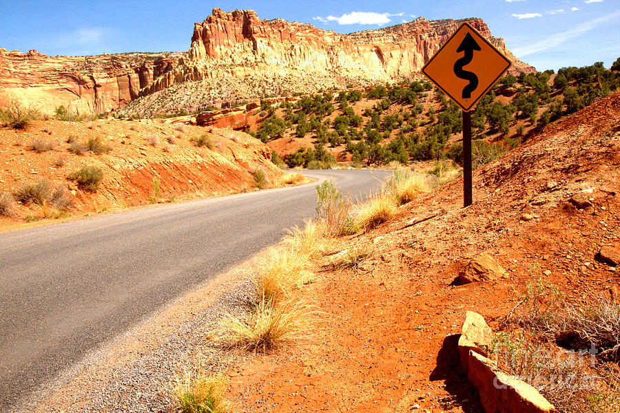 Capitol Curves Ahead Photograph by Adam Jewell
