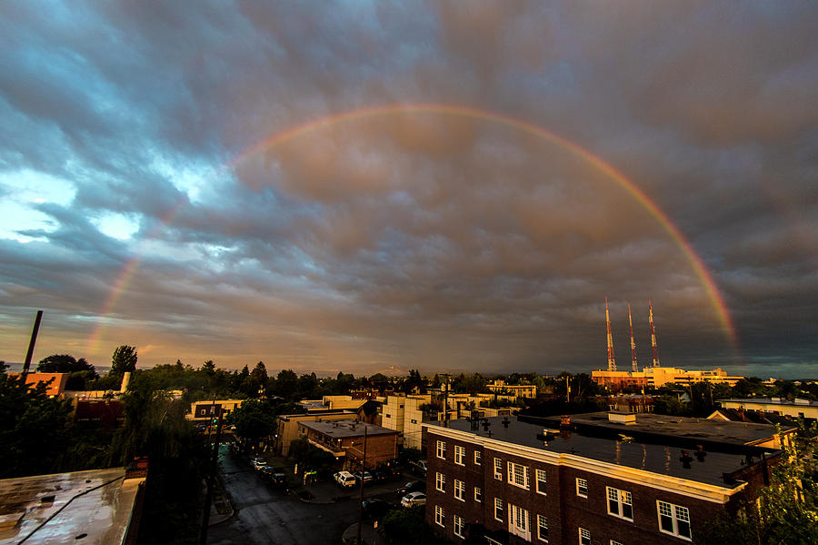 Capitol Hill Rainbow Photograph by Matt McDonald