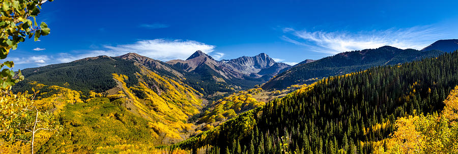 Capitol Peak Valley Panorama Photograph by Teri Virbickis